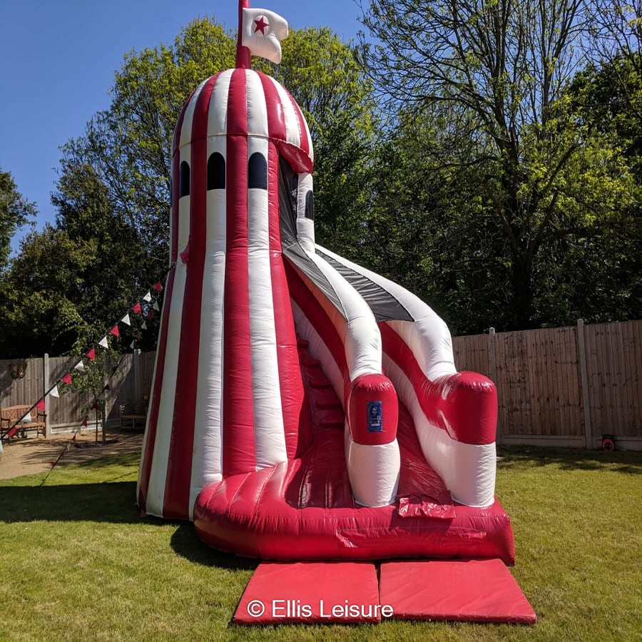 Helter Skelter Inflatable Slide Hire Upminster, Romford & More